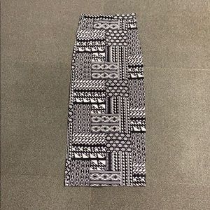 Aztec Design Maxi Skirt